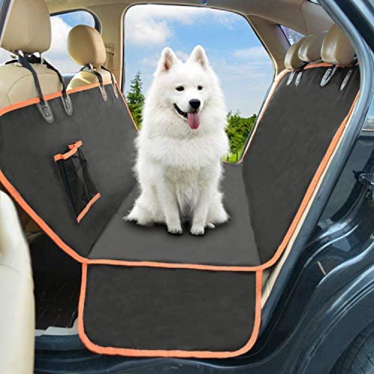 Dog Car Seat Cover for Back Seat for Cars & SUVs - Durable Pet Car Seat  Cover Backseat Protector, Nonslip Dog Hammock for Car, Waterproof  Scratchproof