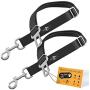 Active Pets Universal Dog Seatbelt, Dog Seatbelt Tether, Adjustable Dog Car Seat Belt, Pet Seat Belts for car. Dog Seat Belts for Small Dogs, Dog Seat Belts for Large Dogs, Dog Seat Belt for Dogs