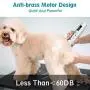 Dog Clippers for Small Dogs 5-Speeds Low Noise Cordless Dog clippers for grooming for Thick Coats Dog Hair Clippers Long Battery Life Rechargeable With 4 Guards 1 Comb 1 Brush 1 Scissors For Dogs Cats Dog Clippers for Small Dogs 5-Speeds Low Noise Cordless Dog clippers for grooming for Thick Coats Dog Hair Clippers Long Battery Life Rechargeable With 4 Guards 1 Comb 1 Brush 1 Scissors For Dogs Cats
