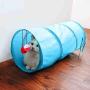 iCAGY Cat Tunnel for Indoor Cats Interactive, Rabbit Tunnel Toys, Pet Toys Play Tunnels for Cats Kittens Rabbits Puppies Crinkle Collapsible