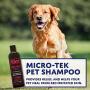EQyss Micro-Tek Pet Shampoo (16 Ounce) - Stops Scratching, Itching, Biting, or Licking Hot Spots