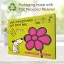 moonygreen Dog Poop Bag with Easy Tie Handles, Home Compostable Pet Waste Bags, Vegetable-Based Eco-Friendly, Unscented, Extra Thick and Long, Leak Proof, Fits for Dogs and Cat Scoops