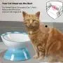 Jemirry Raised Cat Bowls, Elevated Ceramic Cat Dish Food Bowl Pet Feeder, Ceramic Pet Food Bowl for Flat-Faced Cats,Small Dogs Jemirry Raised Cat Bowls, Elevated Ceramic Cat Dish Food Bowl Pet Feeder, Ceramic Pet Food Bowl for Flat-Faced Cats,Small Dogs