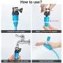 TOP STAR Pet Bathing Tool,Wearable Combination Shower Sprayer&Scrubber with Soft Brush and Massage,Bath Tub/Outdoor Garden Use,Comes with 8′ Hose TOP STAR Pet Bathing Tool,Wearable Combination Shower Sprayer&Scrubber with Soft Brush and Massage,Bath Tub/Outdoor Garden Use,Comes with 8′ Hose