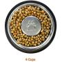 NEATER PET BRANDS Slow Feed Bowl Stainless Steel Metal (Non Tip Style) - Stops Dog Food Gulping, Bloat and Rapid Eating (Large, Non-Tip Base)