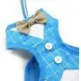 Dogo EasyGo Bowtie Blue Harness - Small Dogo EasyGo Bowtie Blue Harness - Small