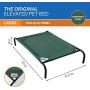 Elevated Indoor/Outdoor Pet Cot Color: Brunswick Green, Size: Large (51'' H x 32'' W)