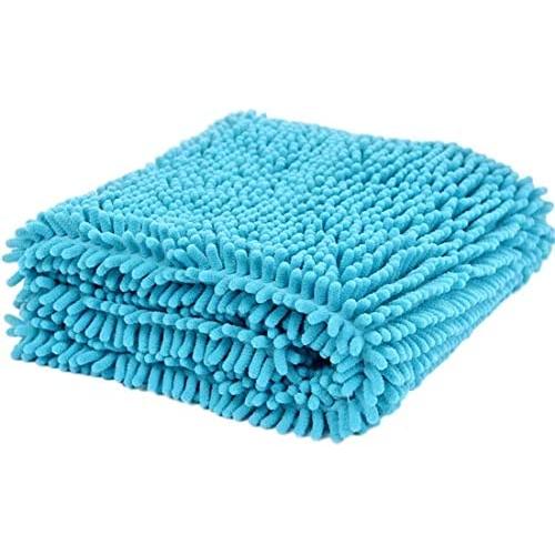ColorYLife Dog Towel - Microfiber Super Shammy with Hand Pockets, Ultra Absorbent Quick Dry Pet Bath Towels for Small, Medium, Large Dogs and Cats