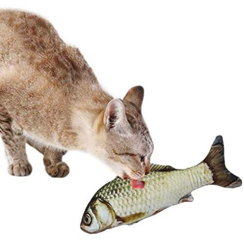 Creative Fish Shape Pet Toy Fish Shape Bite Resistant Catnip Cat Toy Pet Chew Toy Pet Interaction Training Supplies