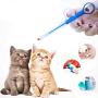 AYECEHI Pet Pill Dispenser 2Pack Pet Syringe Kit Medicine Feeder Feeding Tool with Soft Silicone Tip for Dog Cat Puppy Kitten - Blue