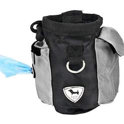 Owlhouse Professional Quality Dog Treat Pouch Organizer Pet Garbage Bags Training Bag Can Easily Carries Snacks and Toys