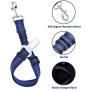 AUTOWT Dog Safety Vest Harness, Pet Car Harness Dog Safety Seatbelt Breathable Mesh Fabric Vest with Adjustable Strap for Travel and Daily Use in Vehicle for Dogs Puppy Cats
