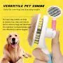 Pet Grooming Tool Dematting Comb Grooming Hedding Pet Brush Butter Comb Nail Clipper Set for Cats & Dogs