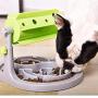 No/Brand Pets Interactive Feeding Food Puzzle Toy,Slow Feeder Funny Pet Game Bloat Pet Training Bowl 25X32X32cm Outdoor