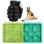 Dog Toys for Aggressive Chewers Large Breed and Slow Feeder Dog Bowls Lick Mat for Dogs