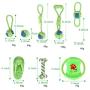 Sempurna Knotted Woven Pet Dog Toy,Eco-Friendly Cotton Rope Toys, Durable Cotton Dog Rope Toys and Pets Puppies Teething Rope Interactive Toys for Large and Medium/Small Dog Training