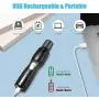 Wixann Dog Nail Grinder with Light, Upgraded Professional Low Noise 2 Speed Pet Nail Grinder Electric Rechargeable Pet Nail Trimmer Painless Paws Grooming Trimming for Small Medium Large Dogs Cats Wixann Dog Nail Grinder with Light, Upgraded Professional Low Noise 2 Speed Pet Nail Grinder Electric Rechargeable Pet Nail Trimmer Painless Paws Grooming Trimming for Small Medium Large Dogs Cats