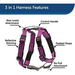 PetSafe 3 in 1 Harness - No-Pull Dog Harness - for X-Small, Small, Medium and Large Breeds - from the Makers of the Easy Walk Harness