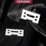 FOXSONIC 2pcs Replacement Ceramic Blades for Wahl Senior cordless Clipper 2 Hole Clipper ceramic Blade cutter,ceramic clipper replacement blades (WHITE)