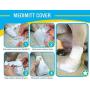 PawFlex Outdoor Water Proof Cover. Slides Over MediMitts for Dogs paw (which are Sold Separately) Fastens with Medimitt Strap. Useful for hot Spots, Fungus, Allergies and Chronic Licking Value 20 pk