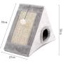 HELLEN Indoor Gates Small Cat Climbing Frame Summer Cat Scratch Board Cat Nest House Cat House Cat Bed Comfortable Villa Cats Grinding Claws Pet Toy Cat Toys Pet Bed Gray Size Optional 11.22 HELLEN Indoor Gates Small Cat Climbing Frame Summer Cat Scratch Board Cat Nest House Cat House Cat Bed Comfortable Villa Cats Grinding Claws Pet Toy Cat Toys Pet Bed Gray Size Optional 11.22