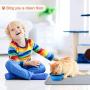 ONME Pet Feeding Mat, Silicone Waterproof Dog Cat Food Mat ，Foldable Dog Bowl Placemat Rusable Puppy Mat 【 Bowl as Gift 】