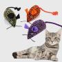 ocijf179 Cat Toy Kitten Plush Simulated Mouse Interaction Cat Toy Bite Resistant Pet Supplies - Green