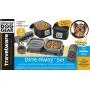Overland Dog Gear, Dog Travel Bag, Dine Away Bag for Small Dogs, Includes Lined Food Carriers and 2 Collapsible Dog Bowl, Collapsible Scooper and Placemat, Small, Black Overland Dog Gear, Dog Travel Bag, Dine Away Bag for Small Dogs, Includes Lined Food Carriers and 2 Collapsible Dog Bowl, Collapsible Scooper and Placemat, Small, Black