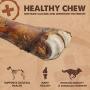 USA Beef Standard and Craft Cut Shin Bone, Long Lasting Meaty Aggressive Chewers Treat for Dogs (Standard Cut, 3 Pack)