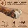 USA Beef Standard and Craft Cut Shin Bone, Long Lasting Meaty Aggressive Chewers Treat for Dogs (Standard Cut, 3 Pack)