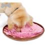 Rantow Pet Dog Snuffle Mat (Dia. 18.9'') - Multi-Functional Feeding Mat Slow Feeder Bowl for Small Medium Large Dogs - Encourages Natural Foraging Skills - Machine Washable