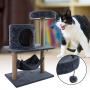 Dibiao Cat Tree House,Pet Cat Tree Scratching Post Tower Climbing Frame Multi-Functional Play House Toy Cat Trees and Towers