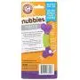 Arm & Hammer Nubbies Dental Toys DuoBone Dental Chew Toy for Dogs | Best Dog Chew Toy For the Moderate Chewers | Reduces Plaque & Tartar Buildup Without Brushing, Chicken Flavor (FF6299)