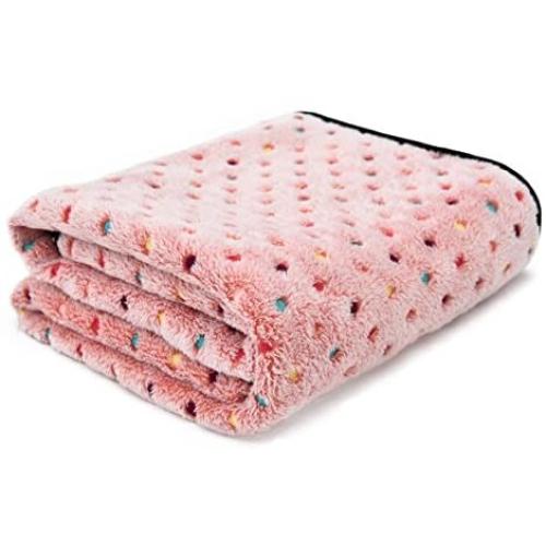 PAWZ Road Pet Dog Blanket Fleece Fabric Soft and Cute 4 Colors 4 Sizes