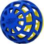 Nerf Dog 5 Inch Durable Treat Feeder Ball for Dogs, Blue/Green