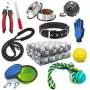 Puppy Starter Kit 12 Piece Dog Accessories Supplies for Small Dogs Includes:Dog Toys/Dog Bed Blankets/Dog Clippers for Grooming/Puppy Training Supplies / Dog Leashes