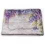 Rustic Pet Mat Bed Dramatic Sunset Agricultural Field Sunbeams Bursting Through Dark Clouds Scene Housebreaking Absorption Pads Green Yellow