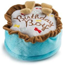 Haute Diggity Dog Yip Yip Hooray Collection | Unique Squeaky Parody Plush Dog Toys – Celebrate with Pupcakes!