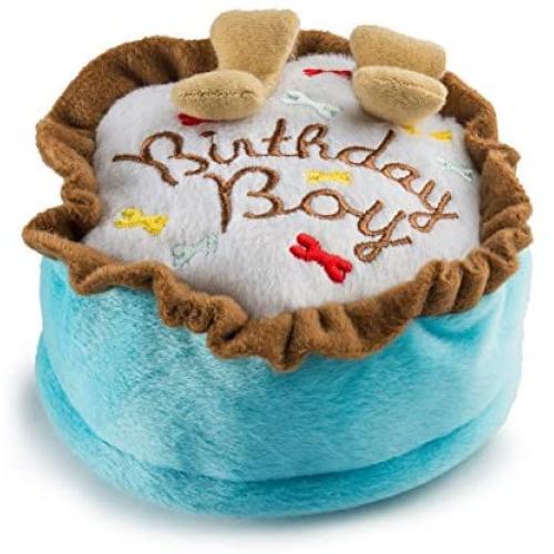 Haute Diggity Dog Yip Yip Hooray Collection | Unique Squeaky Parody Plush Dog Toys – Celebrate with Pupcakes!
