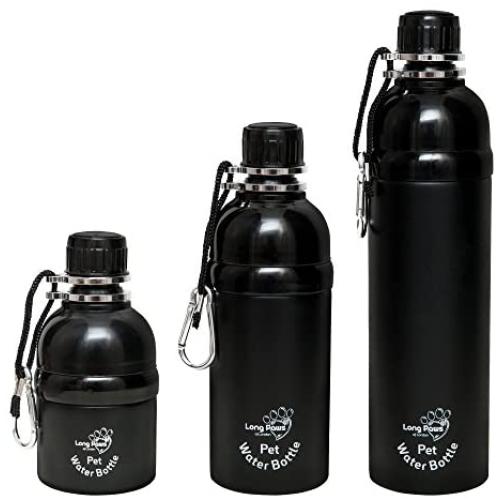 Lick N Flow Pet Water Bottle (25fl oz) (Black)