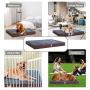 OQQ Orthopedic Dog Bed for Small/Medium/Large Dogs | Dog Beds with Washable Removable Covers | Pet Mat for Dog Crates | Durable PU Leather and Non-Slip Bottom Pet Bed