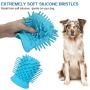 LFOZ Dog Paw Cleaner Cup Silicone Combs Portable Pet Foot Washer Cup Paw Clean Brush Quickly Wash Dirty Cat Foot Cleaning Bucket Q40