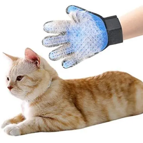 2021 Pair Pet Grooming Glove for Dogs and Cats, Hair Remover, for Long and Medium and Short Fur, Washable, 1 Pair (Right and Left Glove) Included, 1 Size Fits All 2021 Pair Pet Grooming Glove for Dogs and Cats, Hair Remover, for Long and Medium and Short Fur, Washable, 1 Pair (Right and Left Glove) Included, 1 Size Fits All