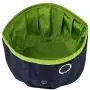 Puppia PLRA-PB9326-NY-FR Navy Trek Round Portable Bowl Pet-Bowls, One Size