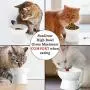 SunGrow Ceramic Cat Bowl with Stand, Suitable Eating Height for Pets, Raised Food Bowl, Mealtime for Your Cats, Stoneware Feeding Station SunGrow Ceramic Cat Bowl with Stand, Suitable Eating Height for Pets, Raised Food Bowl, Mealtime for Your Cats, Stoneware Feeding Station
