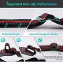 Eagloo Dog Harness No Pull, Walking Pet Harness with 2 Metal Rings and Handle Adjustable Reflective Breathable Oxford Soft Vest Easy Control Front Clip for Small Medium Large Dogs