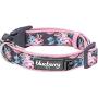 Blueberry Pet 10+ Patterns Soft & Comfy Flower Print Neoprene Padded Dog Collars