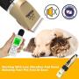 Pawsible Dog Clippers for Grooming - Dog Grooming Kit with Dog Hair Clippers, Dog Nail Clippers, Thinning & Straight Grooming Scissors - Cordless Dog Grooming Clippers with Battery Indicator