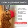 Kululu Portable Dog Lick Bowl, Dog Lick Mat for Anxiety, Dog Lick Pad to Help Calm Dog, Calming Aid for Dogs, Dog Car Anxiety Relief Dog Washing Distraction Device Kululu Portable Dog Lick Bowl, Dog Lick Mat for Anxiety, Dog Lick Pad to Help Calm Dog, Calming Aid for Dogs, Dog Car Anxiety Relief Dog Washing Distraction Device
