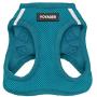 Best Pet Supplies Voyager Step-in Air Dog Harness - All Weather Mesh, Step in Vest Harness for Small and Medium Dogs, Turquoise (Matching Trim), M (Chest: 16-18'') (207-TQW-M)